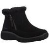 Bottines Skechers Bottines Easy Going Cool Zip fermeture &eacute;clair Noir