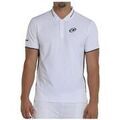 Polo Bullpadel Polo Leiro 25V polyester &eacute;lastique Blanc Grenoble