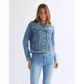 Vestes sur Grenoble : Veste Wrangler 112378319-BLUE BIRD