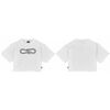 T-shirt Propaganda PRTS810-02 CROP T-SHIRT-LOGO STUDS WOMAN