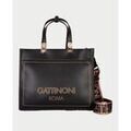 Sacs &agrave; mains sur Grenoble : Sac &agrave; main Gattinoni Grand sac femme avec double anse Noir