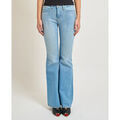 Jeans flare / larges Relish Jean femme avec mini franges à l'ourlet Bleu Jeans sur Grenoble : Jeans flare / larges Relish Jean femme avec mini franges à l'ourlet Bleu