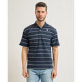 Polos sur Grenoble : Polo K-Way Polo homme &agrave; rayures horizontales Bleu