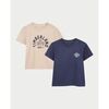 T-shirt enfant Timberland T-shirt gar&ccedil;on en coton Bleu