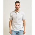 Polo BOSS Polo Phillipson pour homme avec d&eacute;tails contrast&eacute;s Blanc
