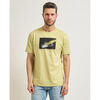 T-shirt BOSS T-shirt DJ pour homme avec imprim&eacute; Beige