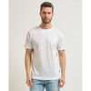 T-shirt BOSS T-shirt en coton m&eacute;lang&eacute; pour homme Thompson Blanc