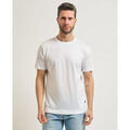 Tee-shirts sur Grenoble : T-shirt BOSS T-shirt en coton m&eacute;lang&eacute; pour homme Thompson Blanc