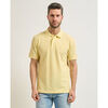Polo BOSS Polo Pallas pour homme en piqu&eacute; de coton Jaune