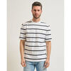 T-shirt BOSS T-shirt moulant pour homme en coton merceris&eacute; Blanc