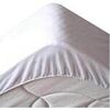 Draps housse Stof Al&egrave;se en coton molleton 160 x 200 cm Blanc 160x200 cm. . Maison > Draps housse.