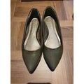 Chaussures d&eacute;contract&eacute;es femme sur Grenoble : Ballerines Sans marque Ballerines grise/noire