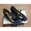 Chaussures escarpins Sans marque Chaussures talon compens&eacute; Bleu