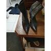 Bottines Sans marque Bottine cuir