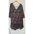 Robe courte Sans marque Robe multicolore