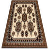 Tapis Rugsx BCF Tapis Morad ZEGARY horloges, classique - 60x110 cm Beige 60x110 cm. . Maison & D&eacute;co > Tapis.