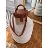 Sac &agrave; main Sans marque Sac panier seau Beige