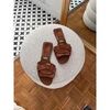 Mules Sans marque Sandales camel zara