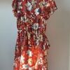 Robe courte Sans marque Robe fleurie