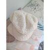 Chapeau Sans marque B&eacute;ret fluffy beige Blanc
