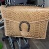 Sac bandouli&egrave;re Sans marque Sac avec cha&icirc;nes Beige