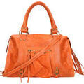 Sac a main Gave Lux Sac &agrave; bandouli&egrave;re GLX220609023FBG Orange Grenoble