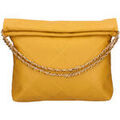 Sac a main Gave Lux Sac &agrave; main GLX220689723FBG Jaune Grenoble