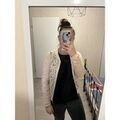 Gilet Sans marque Gilet rose &agrave; dentelle Rose Grenoble