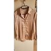 Chemise Sans marque Chemisier fluide dor&eacute; TM Dor&eacute;