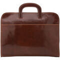 Porte document Viola Castellani Sac &agrave; main professionnel 5549 Marron Grenoble