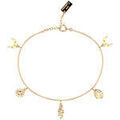 Bracelets sur Grenoble : Bracelets Les Georgettes Bracelet Les Cadettes dor&eacute; pampilles mystiques Jaune