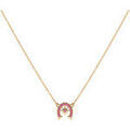Colliers sur Grenoble : Collier Les Georgettes Collier Les Cadettes dor&eacute; fer &agrave; cheval rose Jaune
