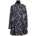Robe courte The Kooples Robe en coton noire