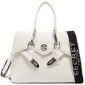 Sac &agrave; main Secret Pon Pon Handbag QUINY-SMALL Blanc Grenoble