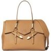 Sac &agrave; main Secret Pon Pon Handbag YALIS-GRAIN-MEDIUM Marron