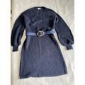 Robes sur Grenoble : Robe courte Sans marque Robe en tricot + ceinture