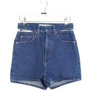 Short Iro Mini short en coton bleu