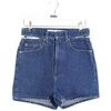 Short Iro Mini short en coton bleu