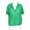 Pull sur Grenoble : Polo Cache Cache Top/T-shirt Taille 38 / M Vert