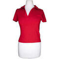 Pull sur Grenoble : Polo Cache Cache Top/T-shirt Taille 36 / S Rouge