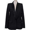 Vestes sur Grenoble : Veste Zara Blazer Taille 34 / XS Noir