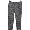 Pantalon Camaieu Pantalon ajust&eacute; Taille 42 / XL Noir multicolor