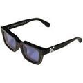 Lunettes sur Grenoble : Lunettes de soleil Off-White OW9000 CLIP ON Lunettes de soleil, Noir/Bleu clair, 50 mm