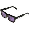 Lunettes de soleil Off-White OW9000 CLIP ON Lunettes de soleil, Noir/Violet, 50 mm