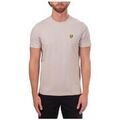 Tee-shirts sur Grenoble : T-shirt Lyle & Scott T-shirt manches courtes col rond beige