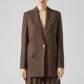 Vestes sur Grenoble : Veste Roberto Cavalli 80PAQ707GIACCAINLINOEVISCOSAMOKA