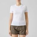 Tee-shirts sur Grenoble : T-shirt Versace Jeans Couture 80HAHD05T-SHIRTLOGOGLITTER