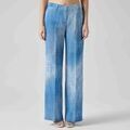 Pantalons sur Grenoble : Pantalon Ermanno Scervino D48EP062EC0DENIMLARGOLEGGEROSFUMATO