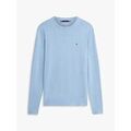 Pull Tommy Hilfiger MW0MW39999 ESSENTIAL SSNL COTTON CREW NE-DV5 VESSEL BLUE HNTR