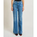 Jeans flare / larges Ga&Euml;lle Paris Jean femme &agrave; jambe large Bleu Grenoble